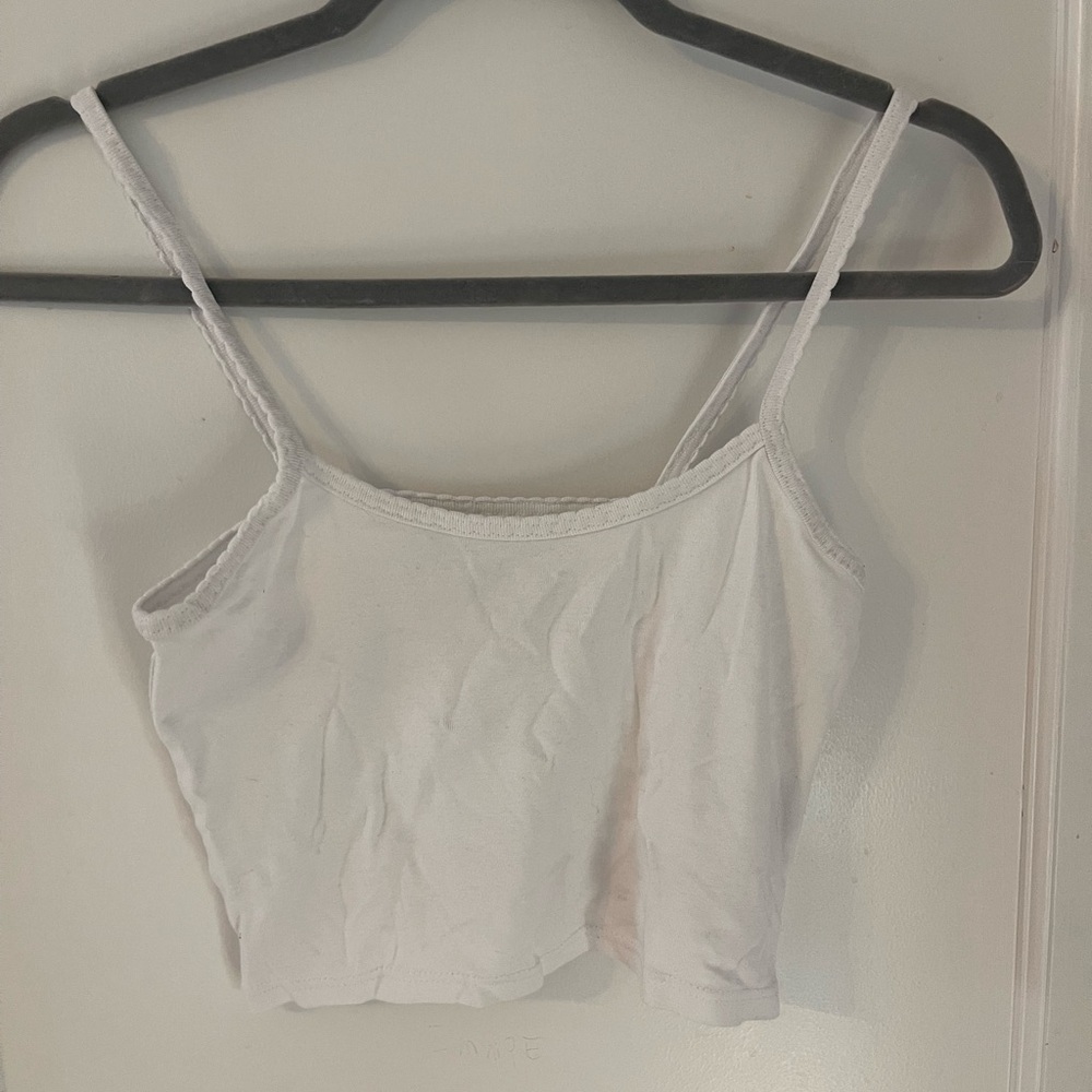 White tank top